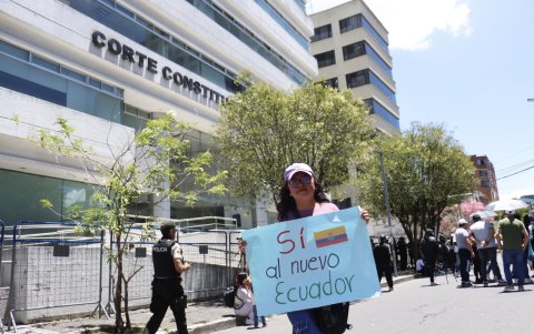 Después de que la Corte Constitucional suspendió un artículo de la Ley de Integridad Pública, el Gobierno impulsó una movilización.