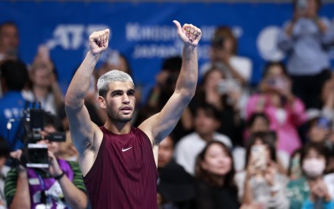 Carlos Alcaraz, tenista español.