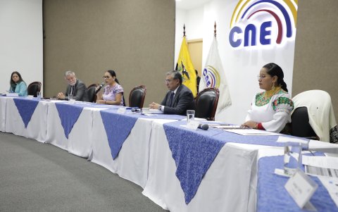 El Consejo Nacional Electoral (CNE) es presidido por Diana Atamaint.