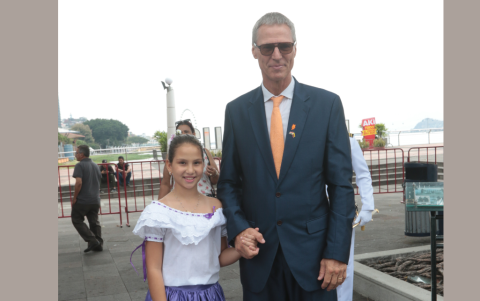 Sophic y Egbert Spaans.