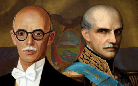 José María Velasco Ibarra y Gabriel García Moreno, dos figuras clave en la historia republicana de Ecuador