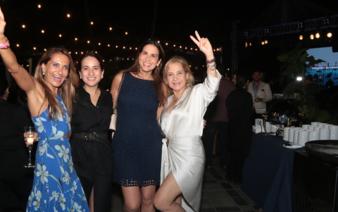 Celia Del Olmo, Estefanía Lebed, Pamela Crespo y Bessy Arellano.