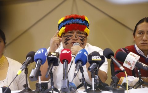 Marlos Vargas en rueda de prensa este 29 de septiembre de 2025.