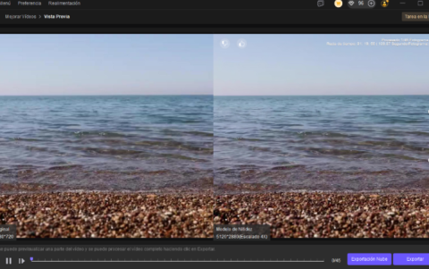 Eliminar ruido y aumentar nitidez con hitpaw vikpea
