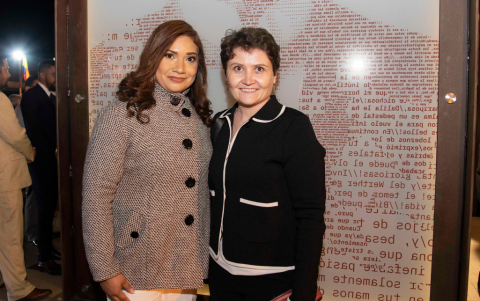 Ana Morán y Nina Michetina.