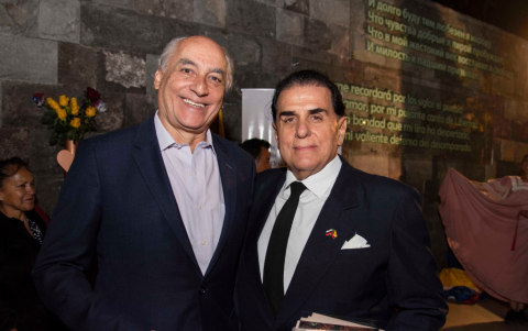 Marcelo Larrea y Mario Viteri.