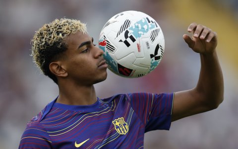 Lamine Yamal es la estrella de FC Barcelona.