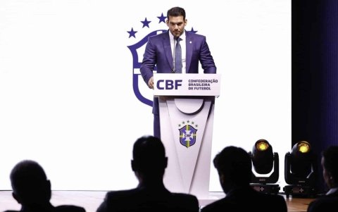 El presidente de la CBF, Samir Xaud.