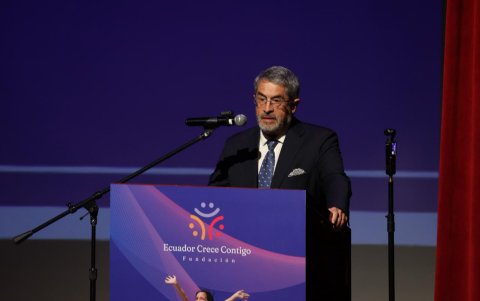 José Ruales, miembro del directorio de la Fundación Ecuador Crece Contigo, explicó la situación de la desnutrición que vive el país y las acciones tomadas desde la Fundación.