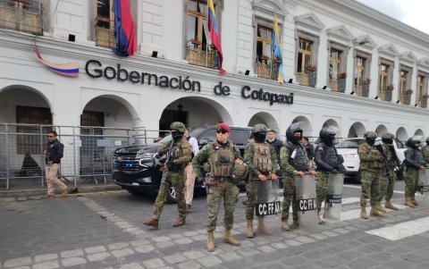 El Gobierno movió la sede del Ejecutivo a Latacunga, en Cotopaxi.