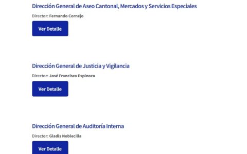 En el apartado de direcciones municipales del Cabildo ya figura el nuevo director.