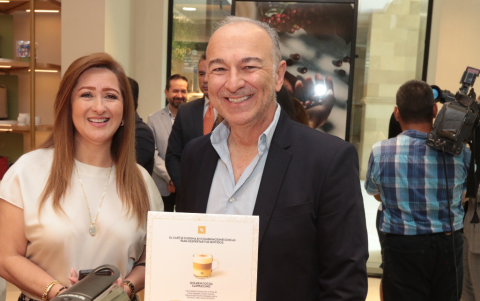 María del Carmen Suárez y Sergio Mejía.