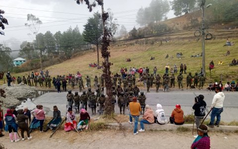 El paro nacional lleva más de dos semanas activo en varias zonas de Ecuador.