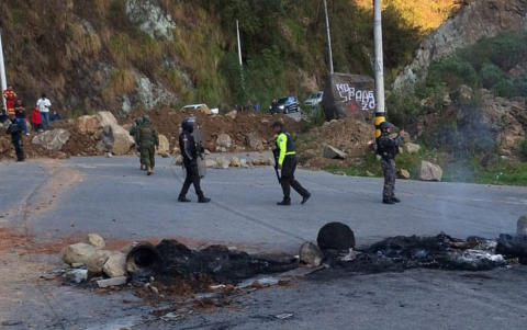 Los cierres viales han marcado las actividades en Ecuador durante los días de paro nacional.