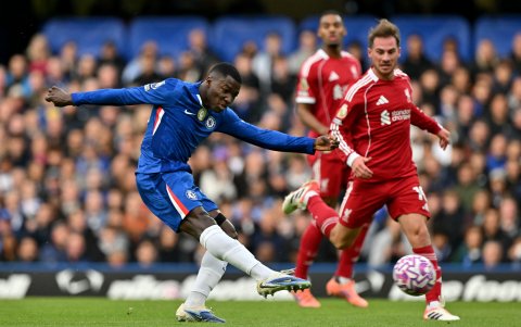 Moisés Caicedo jugador del Chelsea de Inglaterra.