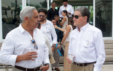 Carlos Guido Grunauer y Eduardo Aguirre.