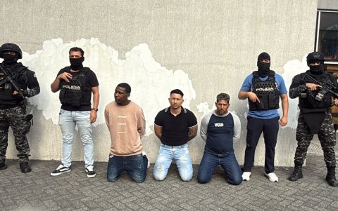 En un operativo, la Policía Nacional detuvo a Jorge Wilmer, alias El Chino, señalado como presunto financista de Los Chone Killers.