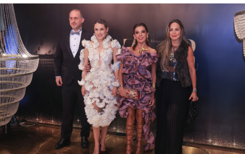 Alejandro Martínez, Gabriela Galárraga, Jossette Vázquez y María Isabel Gudiño.