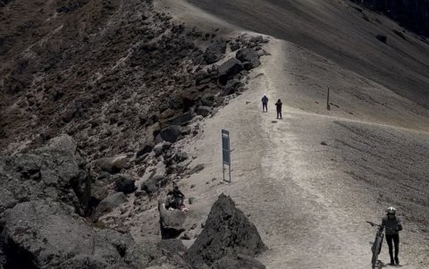 El acceso al Guagua Pichincha está ubicado en la parroquia de Lloa, al sur de Quito.