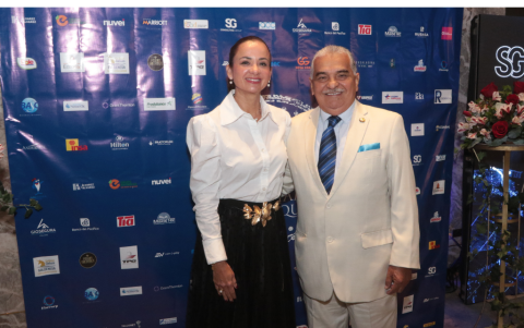 Marcela Aguiñaga y Daniel Morante.