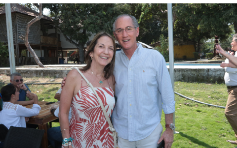 Pili de Villegas y Francisco Villegas.