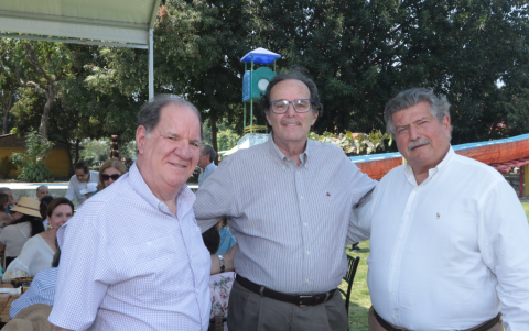 Jaime Ortega, Carlos Hahn y Juan José Pons.