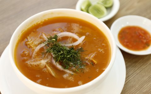 Platillo. El encebollado es uno de los platos típicos de Guayaquil.