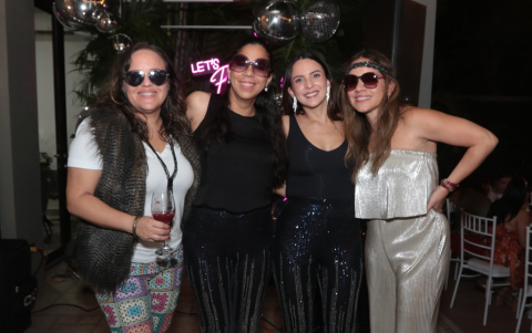 Karen Tugendhat, Paola Rincón de Dahik, Olivia Icaza y Erika Rincón de Lazo.