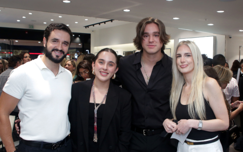Fernando Calero, Ximena Cuesta, Felipe Carrera y Mikaela Johnson.