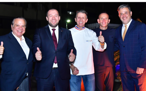 Estuvieron presentes figuras reconocidas en la gastronomía, como Jorge Macchiavello, Guillaume Gomez. Philippe Chatelain, Davy Tissot y André Obiol.