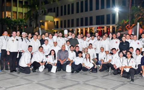 El evento reunió a más de 50 chefs que lo dieron todo para demostrar su talento.