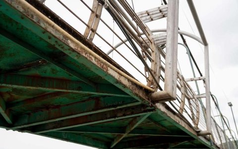 La falta de mantenimiento era notoria