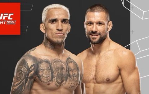 Charles Oliveira se enfrenta con Mateusz Gamrot en Rio de Janeiro.