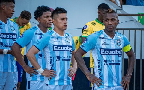 Miller Bolaños (d) ha sido uno de los más destacados de Guayaquil City en 2025.