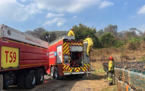 El incendio inició la tarde del pasado 11 de octubre.