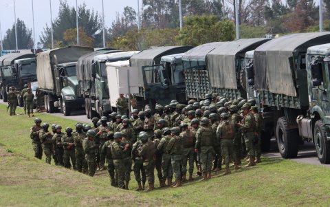 John Reimberg anunció que el Gobierno iniciará una operación en la provincia de Imbabura con el objetivo de restablecer la libre circulación en las vías bloqueadas.