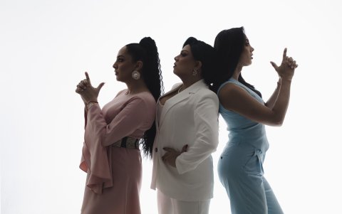 Las presentadoras del pódcast Transformadas.