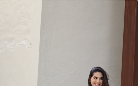 María José realizó campañas médicas durante su año como Estrella de Octubre 2024.