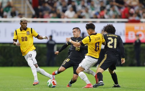 Ecuador empató 1-1 ante México en la última fecha FIFA.