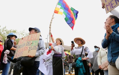 CONAIE respalda las acciones territoriales legítimas emprendidas por sus estructuras locales.