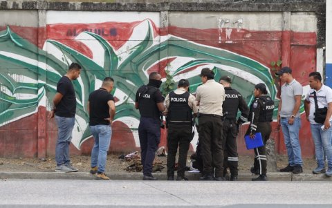 La Policía anunció que se trató de solo una maleta con ropa.