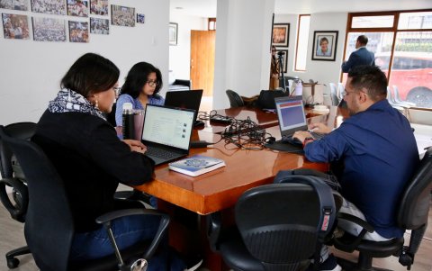 Producción. En el edificio matriz de CREO se editan los materiales audiovisuales.