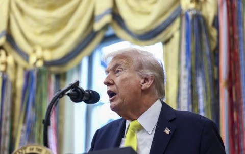 El presidente de Estados Unidos, Donald Trump.