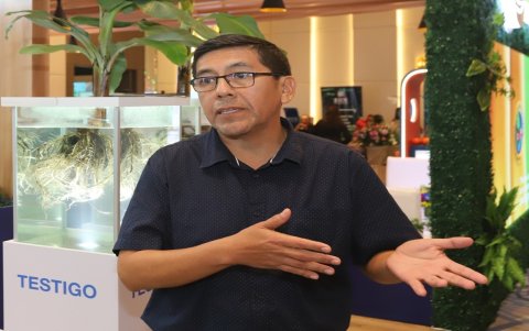 Carlos Torres Limache, especialista en Fitopatología del Senasa