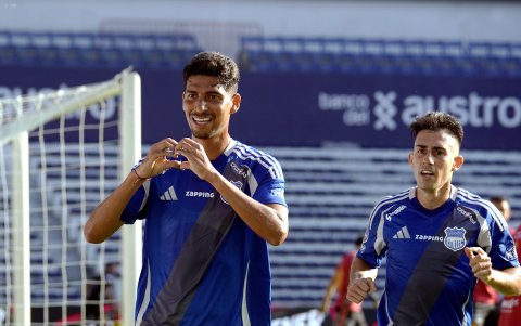 Emelec visita a Macará en la fecha 4 del hexagonal final de la LigaPro 2025.