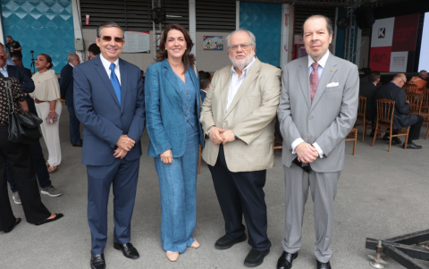 Víctor Aguilera, Caterina Costa, Luigi Iturralde y Óscar Zuloaga.