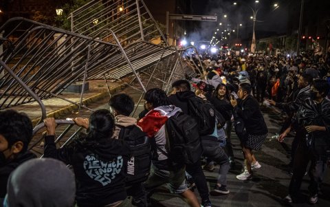 Las manifestaciones ocurrieron en Lima.
