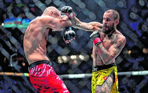 Chito Vera (d) fue el primer ecuatoriano en la UFC. Su historia y carisma lo convirtieron en un referente para muchos deportistas en el país.