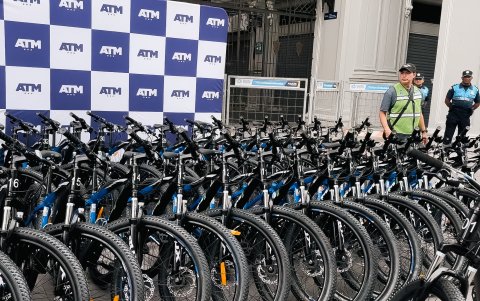 Ahora Guayaquil cuenta con 73 bicicletas gratuitas para recorrer el centro. Este 19 de octubre se entregaron 36.