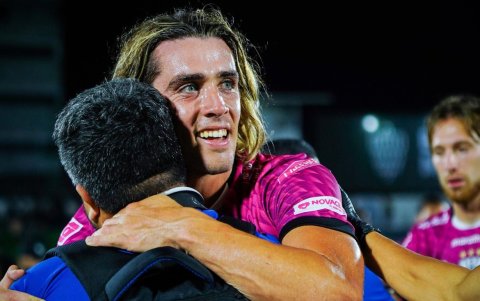 Spinelli anda prendido en la delantera de Independiente del Valle.